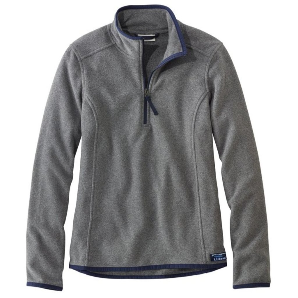 Ll bean fitness fleece quarter zip pullover new arrivals